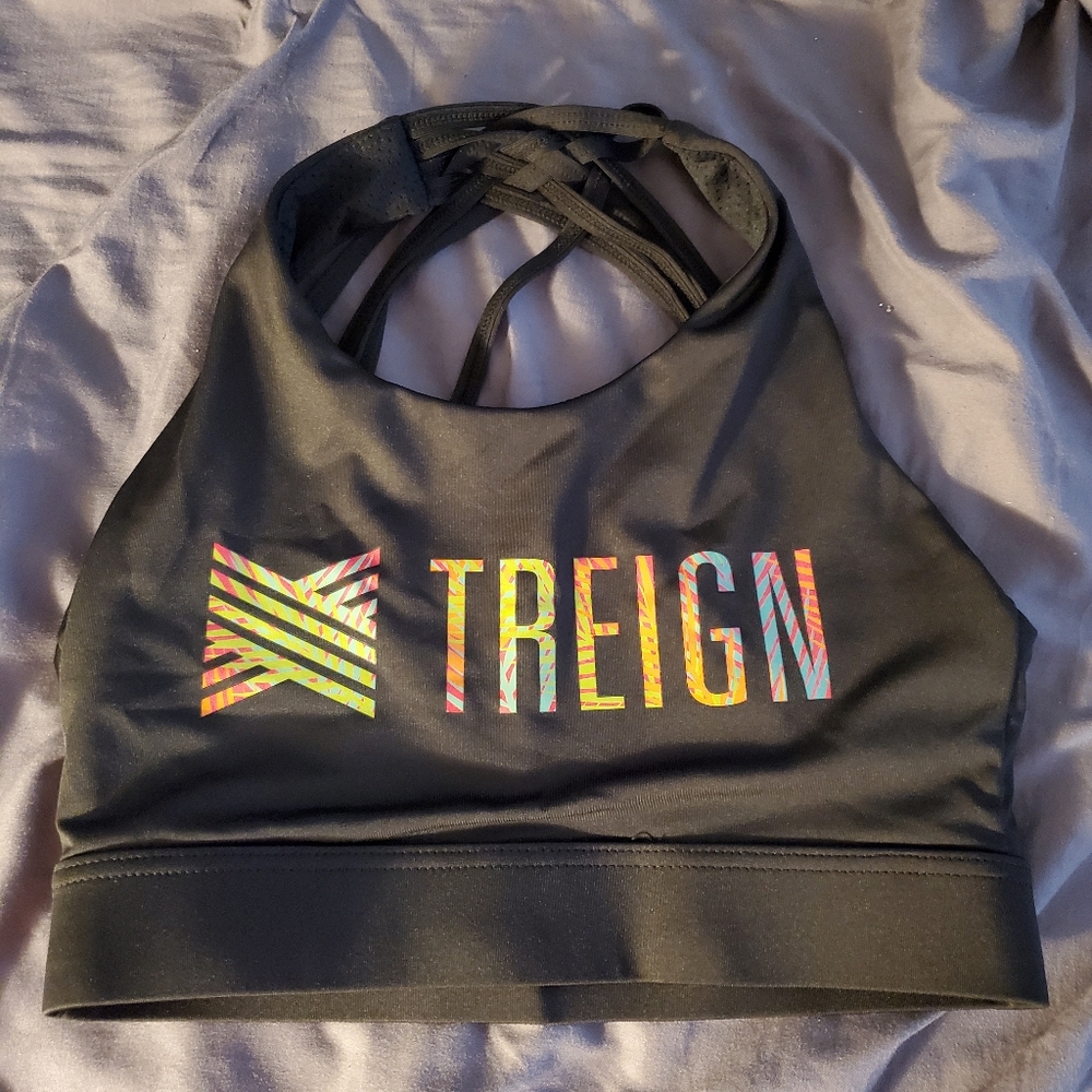 Reign Black Sports Bra